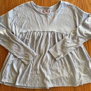 SOLD💕girls blue with sparkles size 7-8